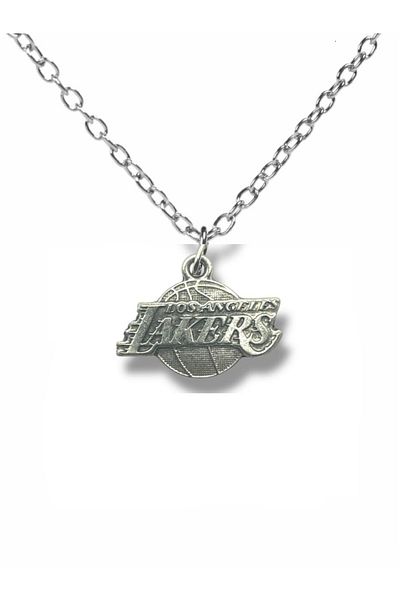 Herşey Nota Lakers Legend – Los Angeles Lakers Nba Basketball Figure Unisex Necklace (60 cm Chain)