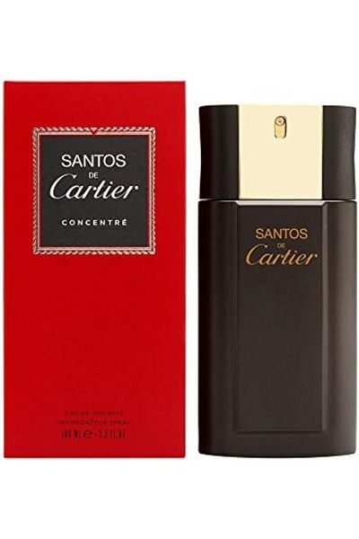 Cartier Santos De Cartier Concentrate by Cartier - Perfume for Men - 100 ml - Edt Spray
