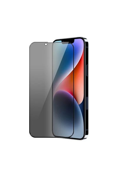 ETC Ally iPhone 14 Plus 6.7 3D Full Privacy Privacy Glass Screen Protector Anti-Spy-(5775) - Myg4814-6897