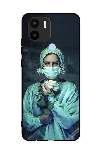 Covernex غطاء حماية لهاتف شاومي ريدمي A1 بلس - رسمة ممرضة