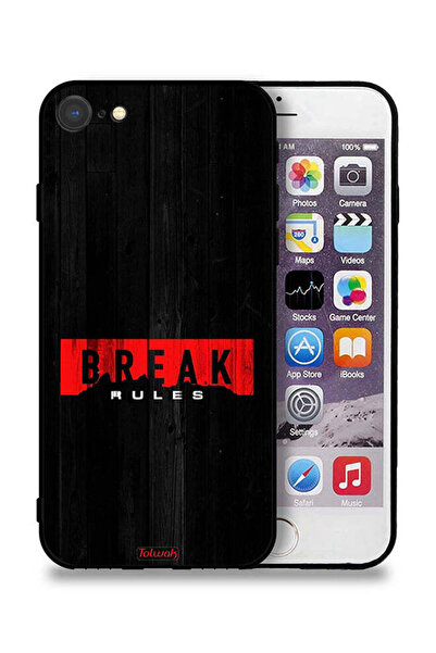 Tolwak جراب حماية لجهاز Apple iPhone 8 يكسر القواعد