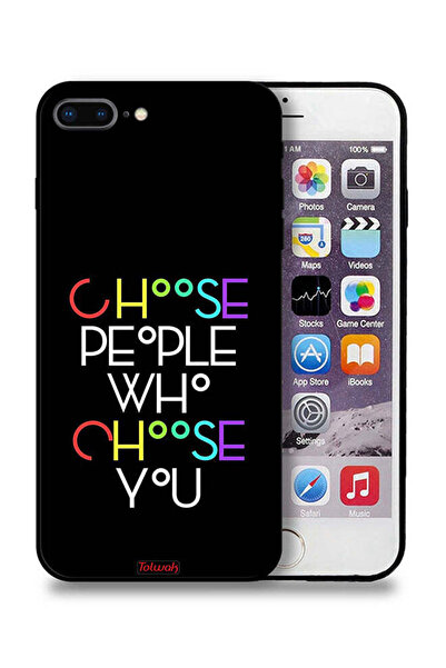 Tolwak جراب حماية لجهاز Apple iPhone 7 Plus اختر الأشخاص الذين يختارونك