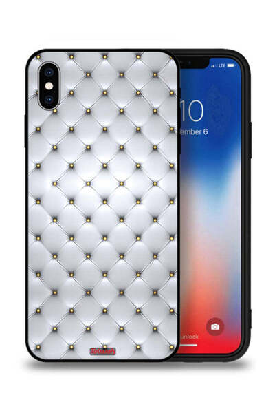 Tolwak غطاء حماية لجهاز Apple iPhone XS Max مطبوع عليه طوابع على القماش