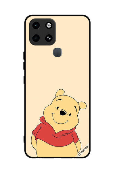 Covernex غطاء حماية لهاتف Infinix Smart 6 Bear In Happy Mode