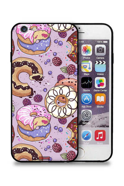 Tolwak غطاء حماية لجهاز Apple iPhone 6/6s بتصميم فن الدونات