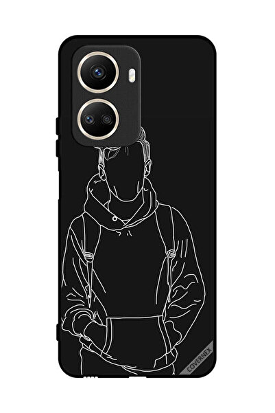Covernex غطاء حماية لهاتف هواوي نوفا 10 إس إي - رسم جاكيت بوي