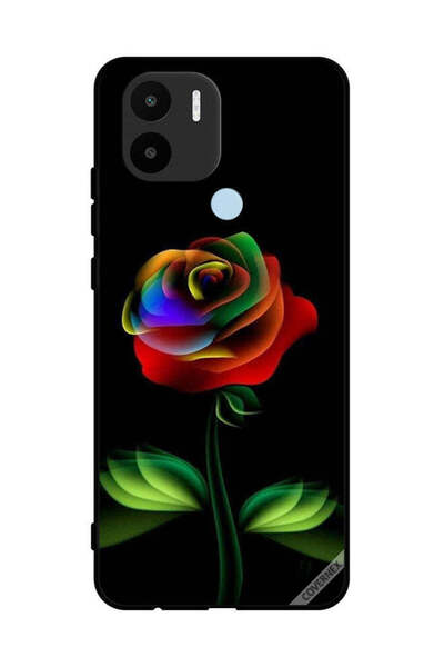 Covernex غطاء حماية لهاتف شاومي ريدمي A1 بلس - لون وردي قوس قزح