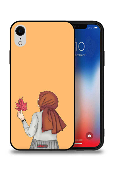 Tolwak غطاء حماية لجهاز Apple iPhone XR يحمل ورقة شجر
