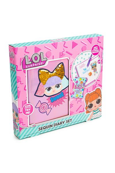L.O.L. SURPRISE LOL Sequin Diary Set