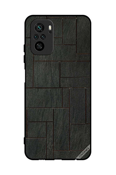 Covernex غطاء حماية لهاتف Poco M5s 4G بنمط جدار حجري