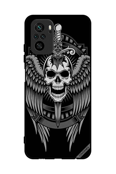 Covernex غطاء حماية لهاتف Poco M5s 4G جمجمة بأجنحة نسر