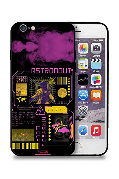 Tolwak جراب حماية لجهاز Apple iPhone 6/6s بملصق رائد فضاء