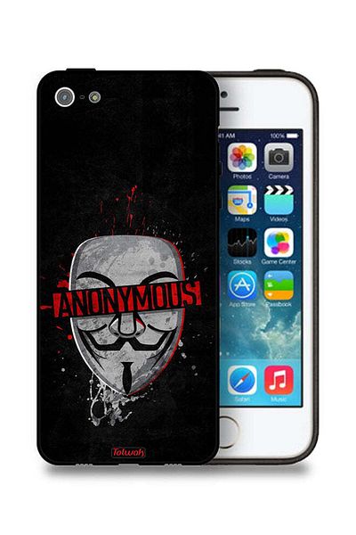 Tolwak Apple iPhone 5/5s/SE Protective Case Anonymous