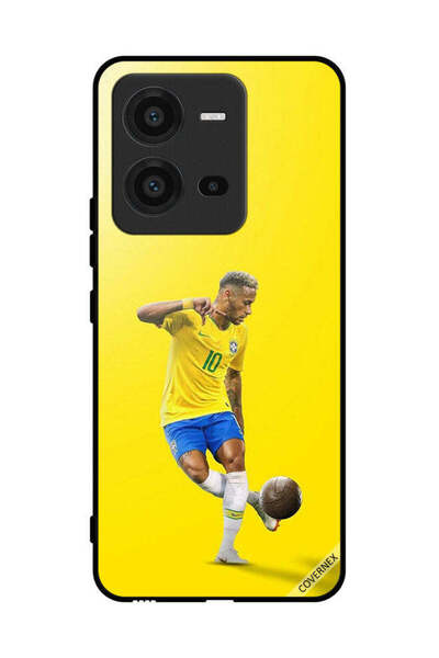 Covernex غطاء حماية لهاتف فيفو V25 نيمار مع كرة قدم