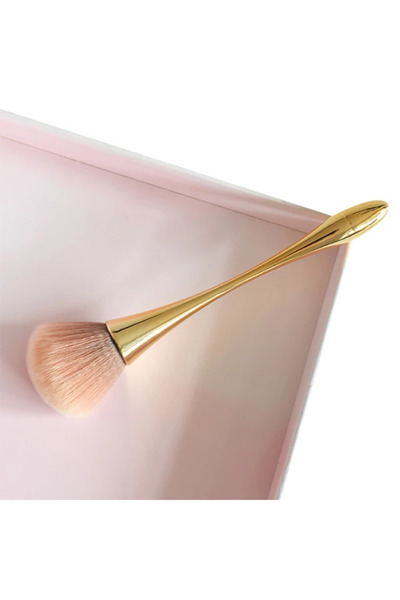 toyigoo EZERE Zlatna četkica za šminku Četkica za puder Četkica za podlogu Če...