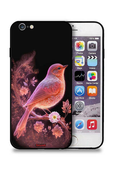 Tolwak غطاء حماية لجهاز Apple iPhone 6/6s برسومات طيور لطيفة
