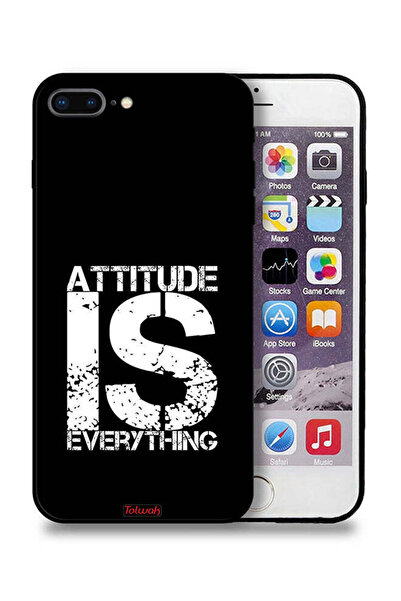 Tolwak جراب حماية لجهاز Apple iPhone 7 Plus - Attitude Is Everything