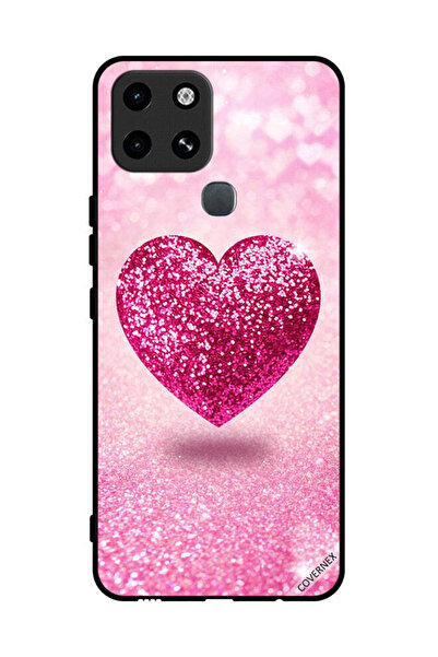 Covernex غطاء حماية لهاتف إنفينيكس سمارت 6 - قلب لامع