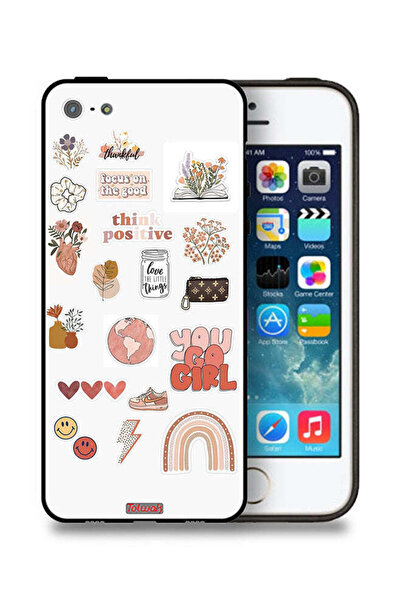 Tolwak جراب حماية لهاتف Apple iPhone 5/5s/SE بتصميم You Go Girl