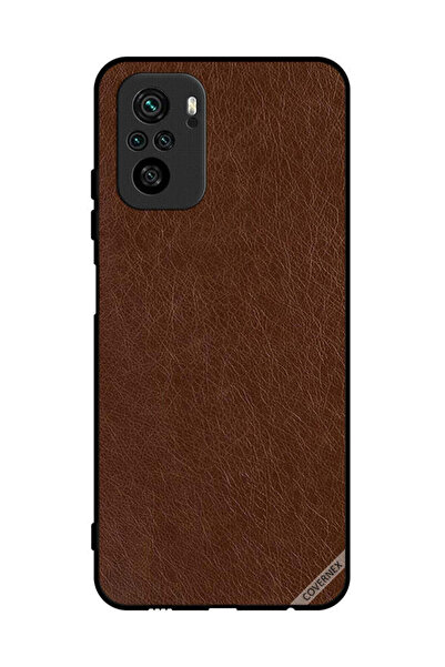 Covernex غطاء حماية لهاتف Poco M5s 4G بنمط جلدي