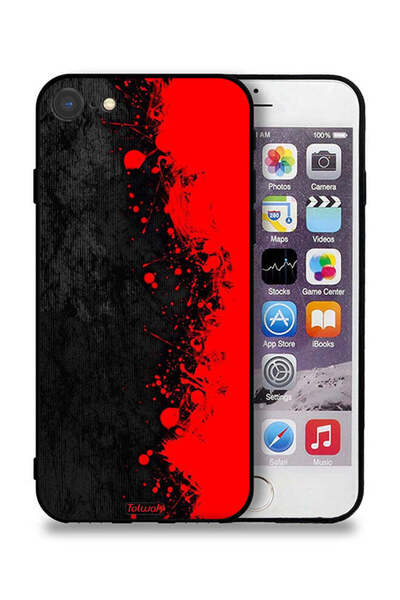 Tolwak غطاء حماية لجهاز Apple iPhone 8 بنمط تجريدي