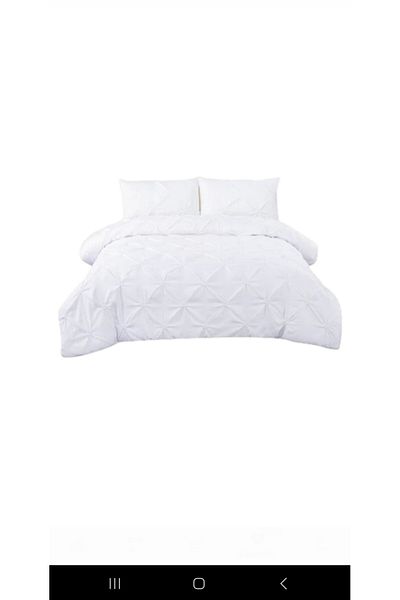 Pucioasa Fine cotton bed linen, white