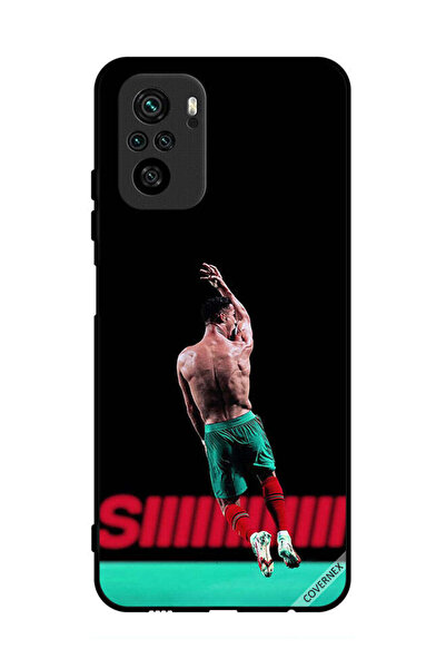 Covernex غطاء حماية لهاتف Poco M5s 4G رونالدو في الهواء