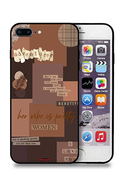 Tolwak جراب حماية لجهاز Apple iPhone 7 Plus Adventurer للنساء
