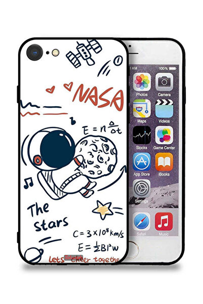 Tolwak غطاء حماية لجهاز Apple iPhone SE (2022) من ناسا النجوم