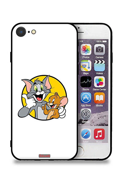 Tolwak جراب حماية لجهاز Apple iPhone 7 بتصميم توم وجيري