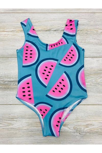 Yalçınoğlu Kids Set de costume de baie pentru fete drăguțe I Țesătură cu uscare rapidă I Structură confortabilă și flexibilă