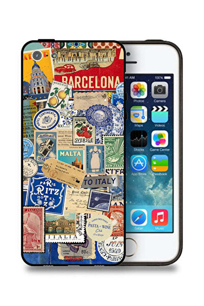 Tolwak ملصقات حماية لأجهزة iPhone 5/5s/SE من Apple لمدن مختلفة