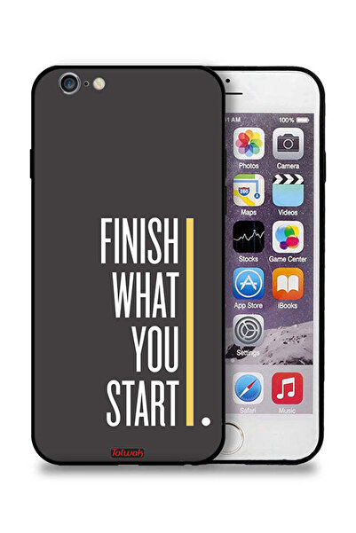 Tolwak جراب حماية لجهاز Apple iPhone 6/6s - أكمل ما تبدأ به