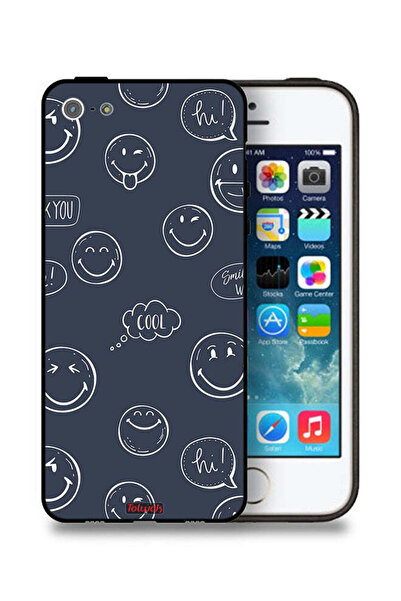 Tolwak غطاء حماية لجهاز Apple iPhone 5/5s/SE - وجوه رائعة
