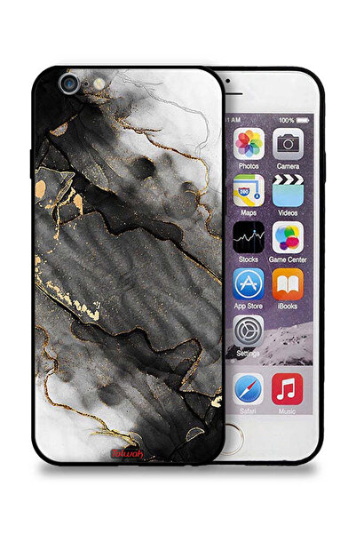 Tolwak غطاء حماية لامع رخامي لهاتف Apple iPhone 6 Plus/6s Plus