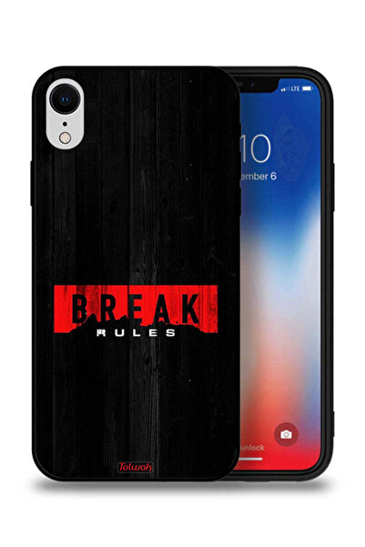 Tolwak جراب حماية لجهاز Apple iPhone XR يكسر القواعد