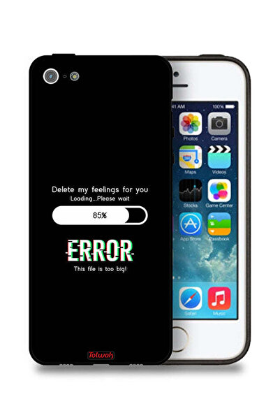 Tolwak جراب حماية لجهاز Apple iPhone 5/5s/SE - احذف مشاعري تجاهك