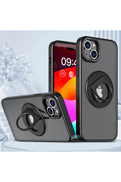 toyigoo Ally Magnetic Silicone Case with Magsafe Compatible Ring Stand for iP...