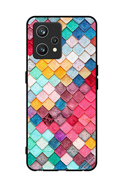 Covernex غطاء حماية لهاتف Realme 9 Pro Plus بنمط مربع ماسي