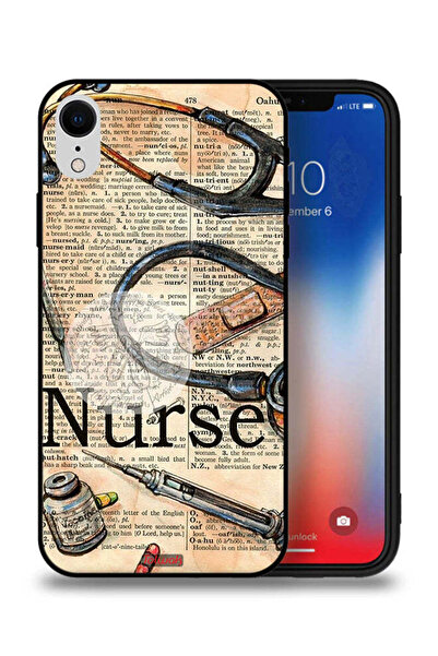 Tolwak جراب حماية لجهاز Apple iPhone XR بتصميم أدوات ممرضة عتيقة