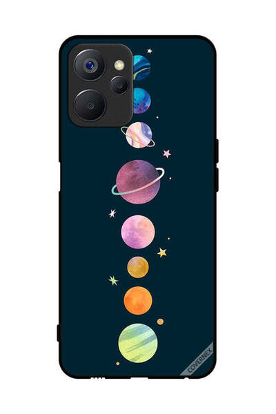 Covernex غطاء حماية لهاتف Realme 9i 5G Space & Stars