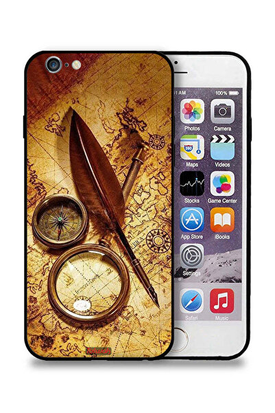 Tolwak غطاء حماية بتصميم بوصلة عتيقة لأجهزة آيفون 6/6s من آبل