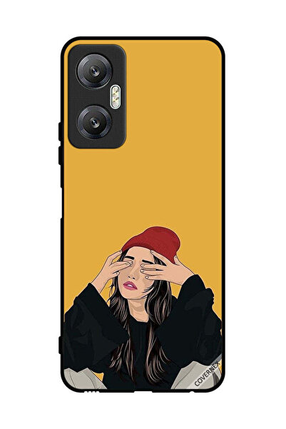 Covernex غطاء حماية لهاتف Infinix Hot 20 - فتاة حزينة