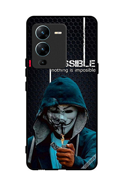 Covernex غطاء حماية لهاتف فيفو V25 برو - خلفية "أنا ممكن، لا شيء مستحيل"