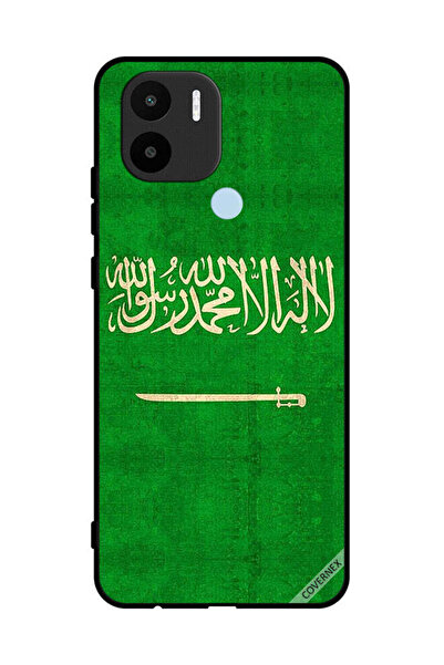 Covernex غطاء حماية لهاتف شاومي ريدمي A1 بلس بعلم المملكة العربية السعودية ال...