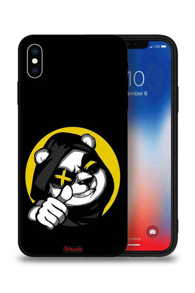 Tolwak جراب حماية لجهاز Apple iPhone XS بتصميم قطة مارشميلو لطيفة