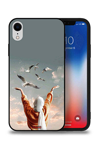 Tolwak جراب حماية لجهاز Apple iPhone XR - طيور تحلق
