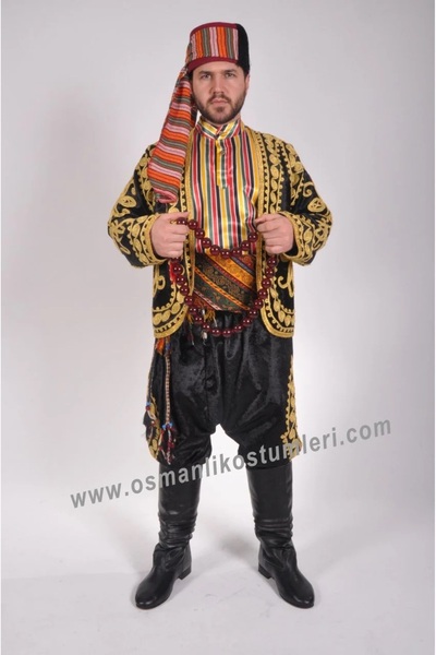 By Sağdıç Osmanlı Kostümleri Yöresel Ağa Kıyafeti