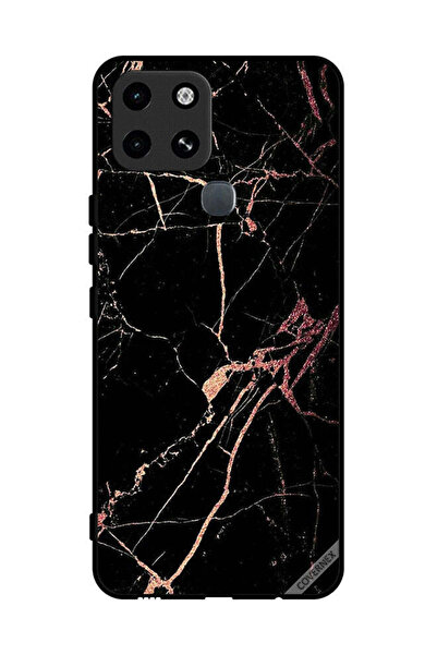 Covernex غطاء حماية لهاتف Infinix Smart 6 بنمط رخامي متشقق