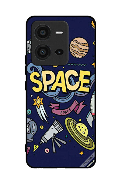 Covernex Protective Case Cover For vivo V25 Space Art